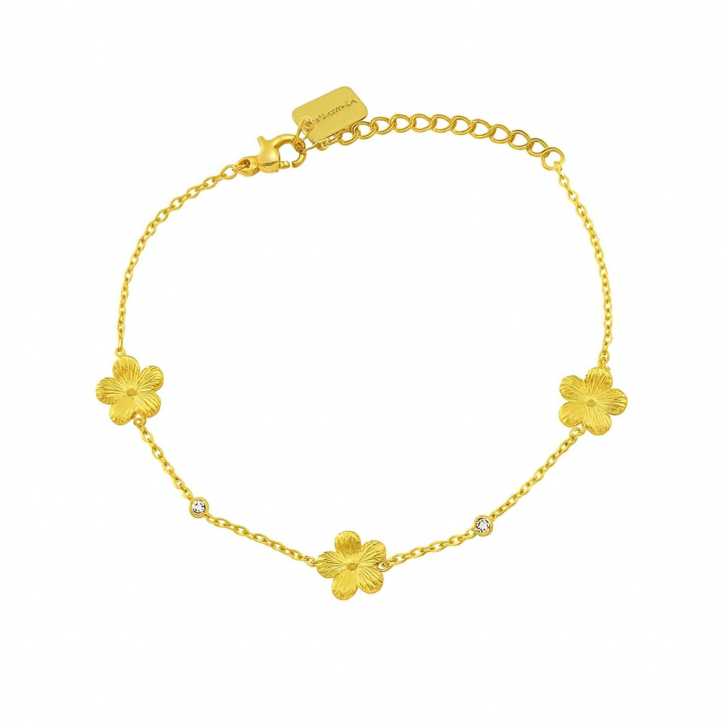 Bracelet Doré Fleur d’Éclat