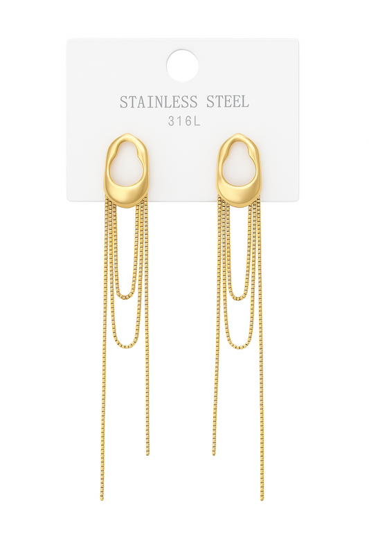 Boucles d’oreilles Elena Chain