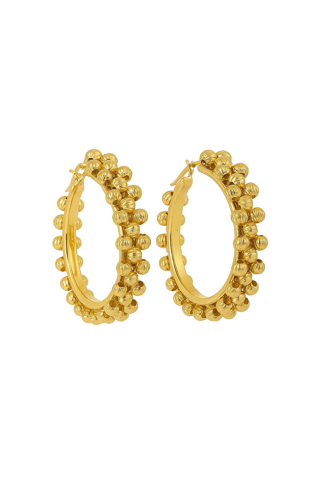 Boucles d’oreilles créoles Bella Or