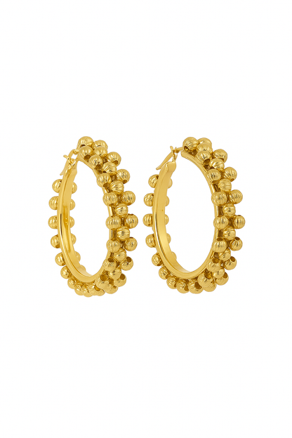 Boucles d’oreilles créoles Bella Or