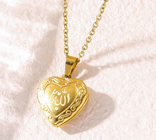 Collier Cœur Allah
