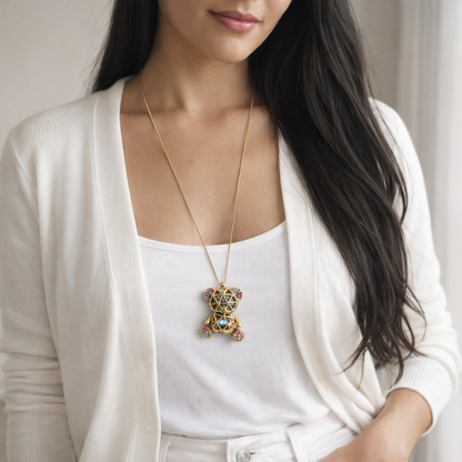 Collier Sautoir Ourson