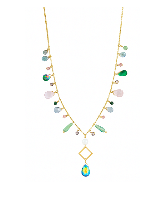 Collier Y Aurora Charm