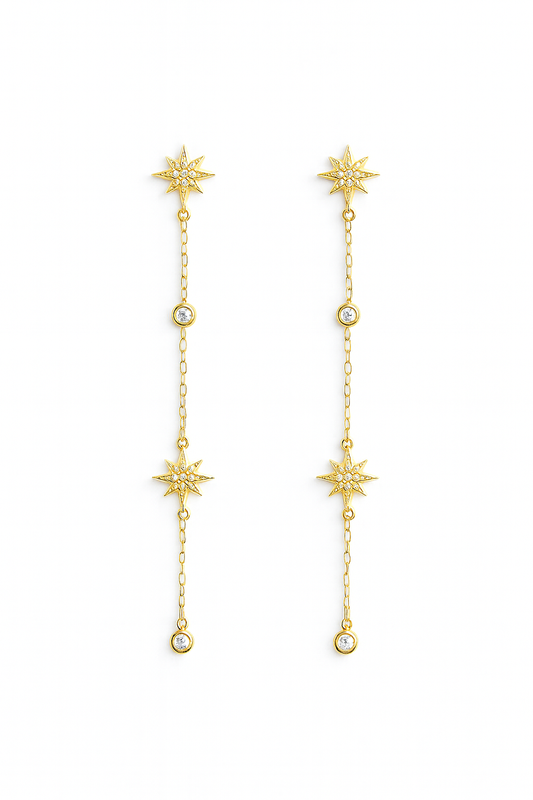 Boucles d’Oreilles Étoile du Destin