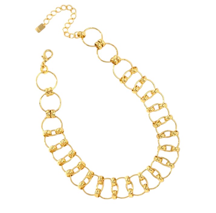 Gargantilla con eslabones ovalados