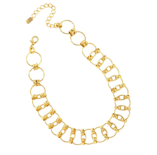 Collier Choker maillons ovales