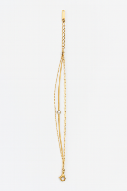 Bracelet 3 chaînes